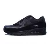 homme nike air max 90 essential all black